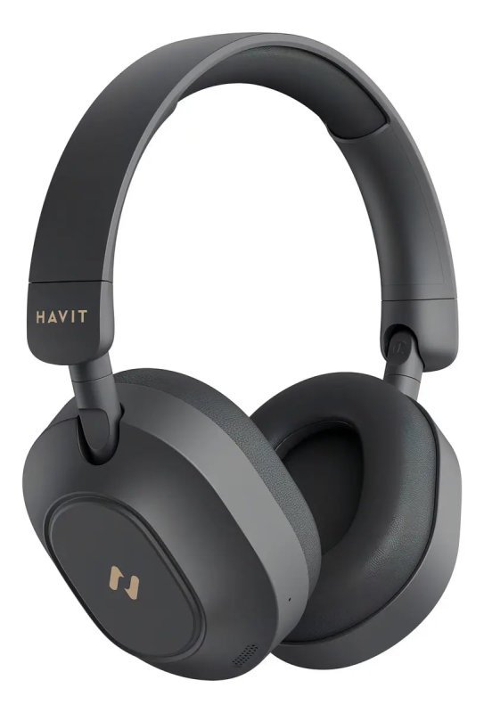 Headphone Havit H668bt Anc Híbrido Bluetooth 5.4 Bateria 80h Preto
