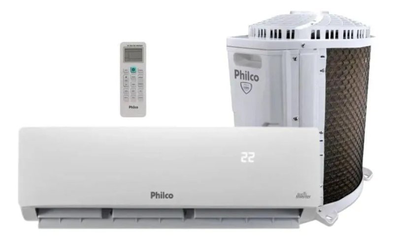Ar Condicionado Split Inverter Philco 12000 Btus Frio 220v Branco
