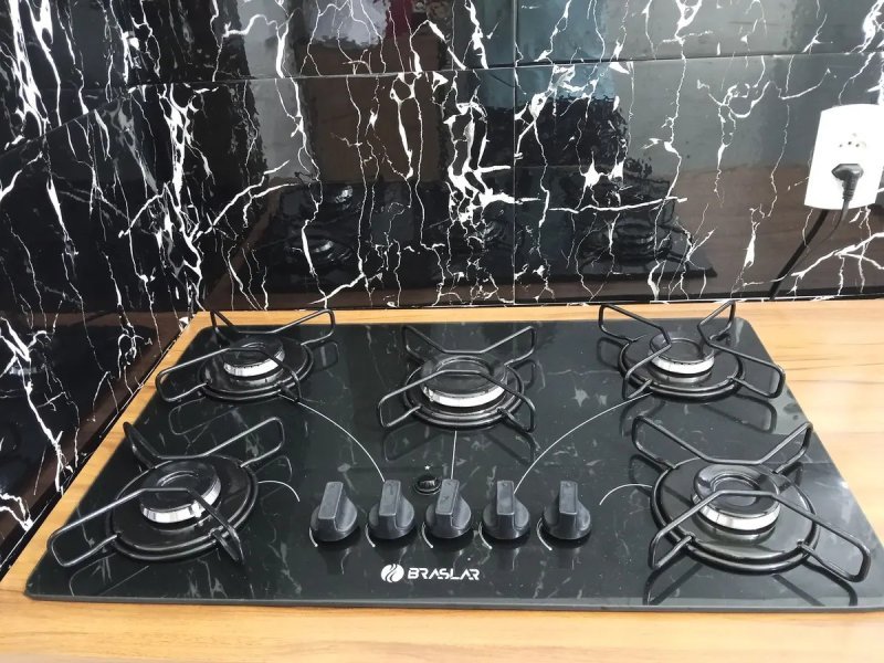 Fogão Cooktop Braslar 5 Bocas
