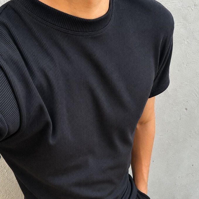 Camiseta Americana Canelada (9 cores) + Frete Grátis