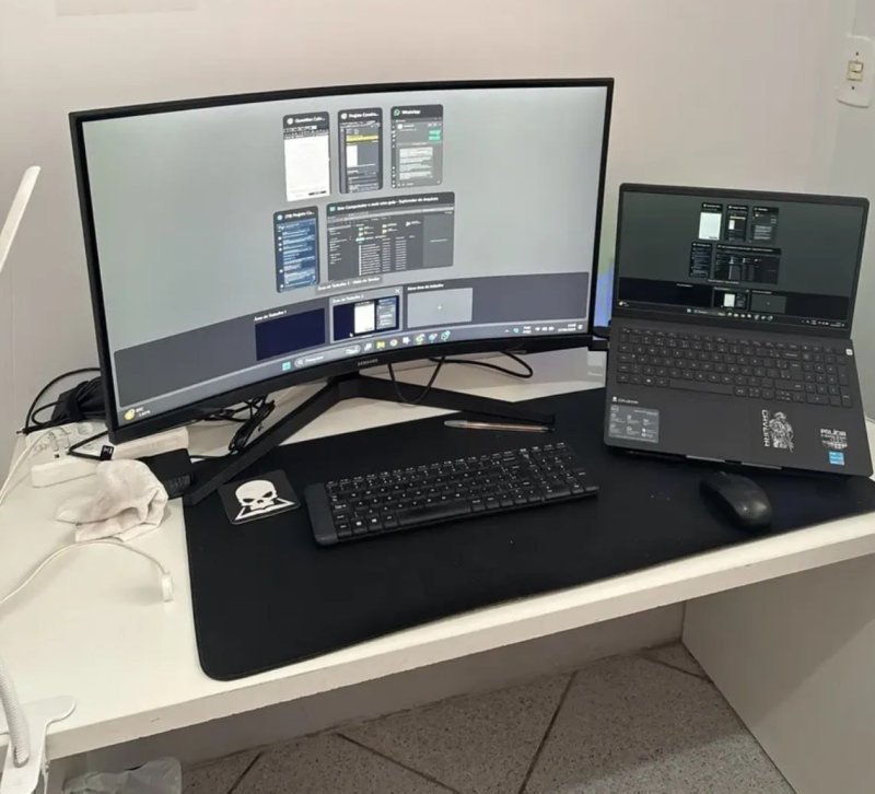 Monitor Gamer Samsung Odyssey G5 32" QHD 165Hz 1ms HDMI/DP Preto