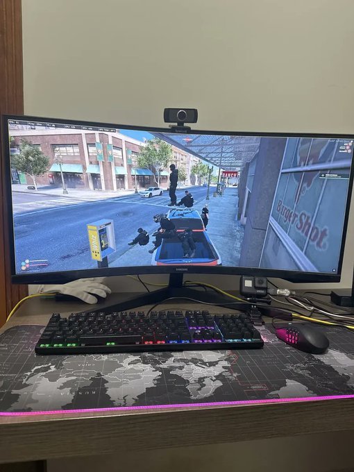 Monitor Gamer Curvo Samsung Odyssey G5 34'' WQHD 165Hz 1ms + Frete Grátis