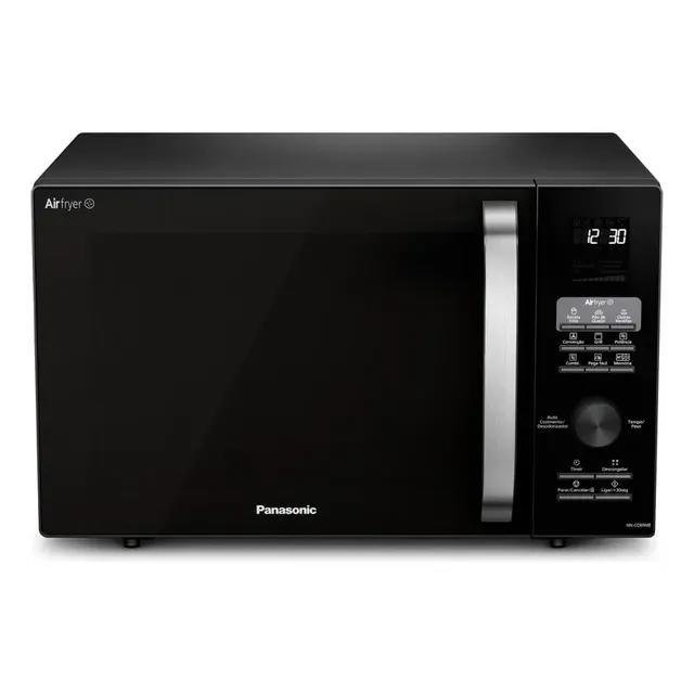 Micro-ondas Panasonic 4 Funções Em 1 Airfryer e Dourador 30L 900w (NN-CD89NBRUK)