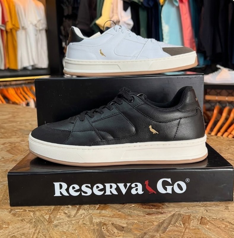 Tênis Reserva Roma Masculino Casual Cano Baixo Elegante