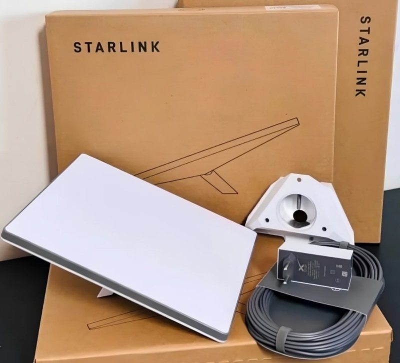 Antena de Internet via Satélite Starlink MINI
