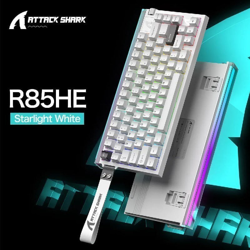 Teclado Gamer Attack Shark R85he Magnético USB