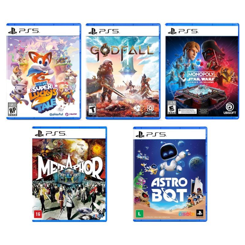 Ofertas de Jogos PS5 na Amazon
