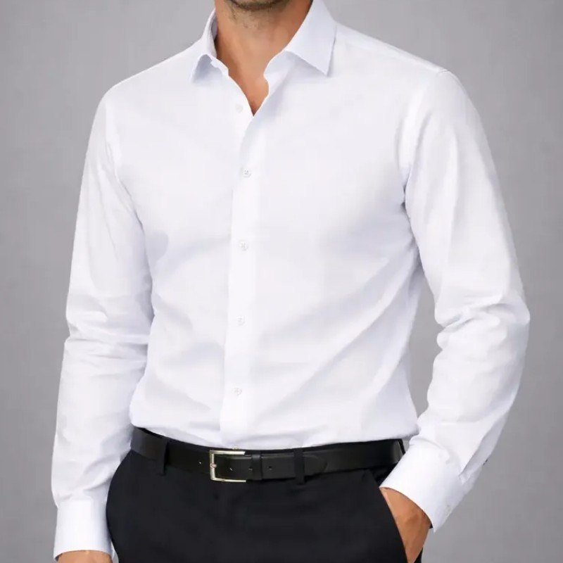 Camisa Social Masculina Slim Premium Manga Longa / Curta (PP ao G1)