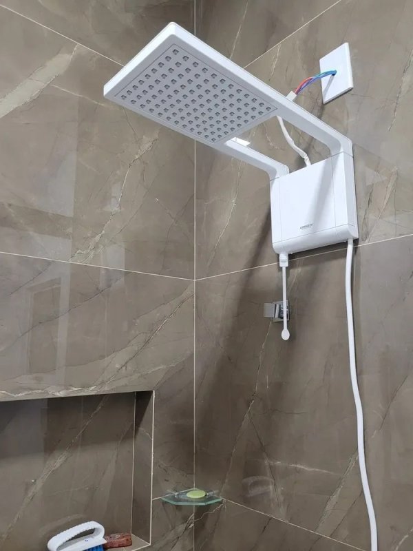 Chuveiro Eletrônico Lorenzetti Acqua Storm Ultra Branco 7800w