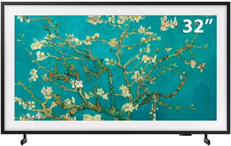 Samsung The Frame TV QLED 32" Full HD 32LS03C 60Hz + Frete Grátis