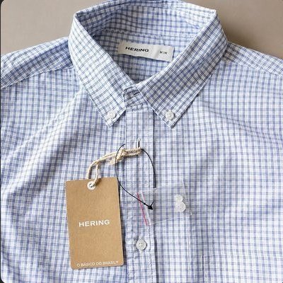 Camisa Básica Masculina Xadrez Manga Longa - Hering