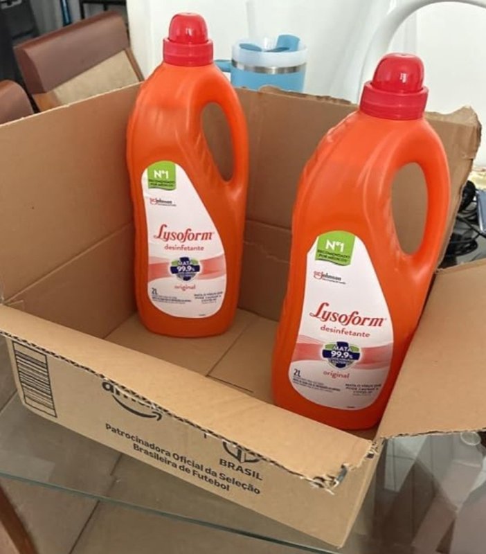 Lysoform Original, Desinfetante Líquido, Limpeza Pesada e Eficiente, 2L