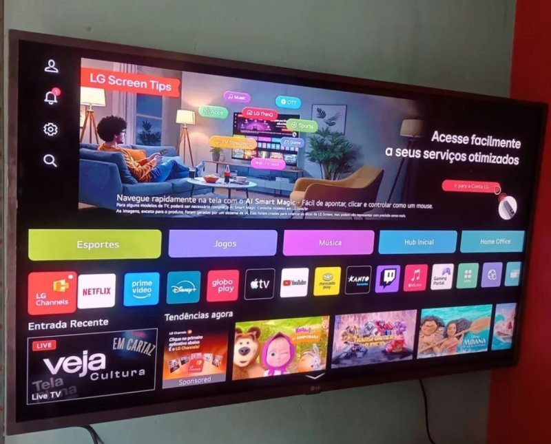 Smart TV 43" LG Full HD Alexa integrado