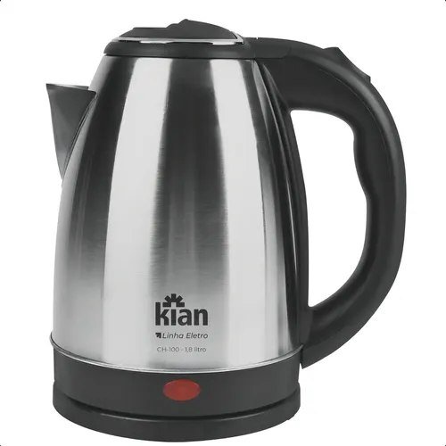 Chaleira Elétrica Kian 1,8l Inox Ch-100
