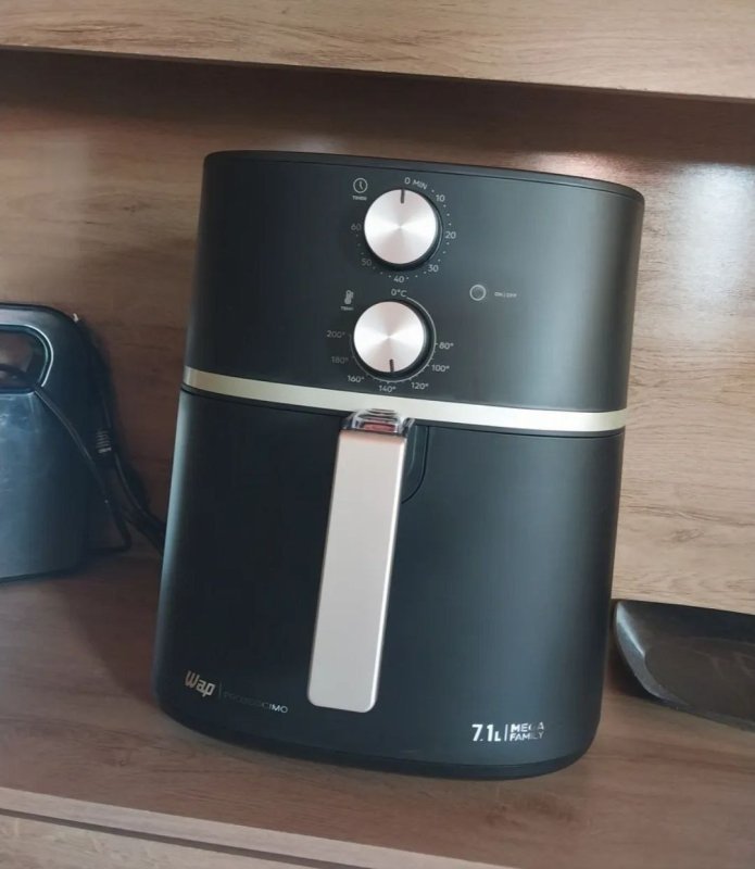 WAP Fritadeira Elétrica Air Fryer MEGA FAMILY 7,1 Litros 220v