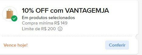 CUPONS PARA SELECIONADOS LIBERADOS