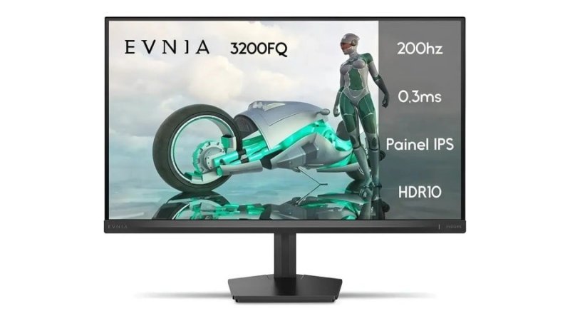 Monitor Gamer Phillips de 23.8" Full HD IPS com 200Hz