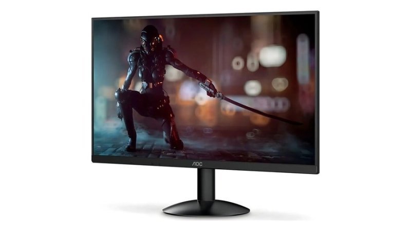 Monitor gamer Aoc Série B30 21.5'' Full Hd Gaming 120hz 1ms 22b30hm23 cor preto