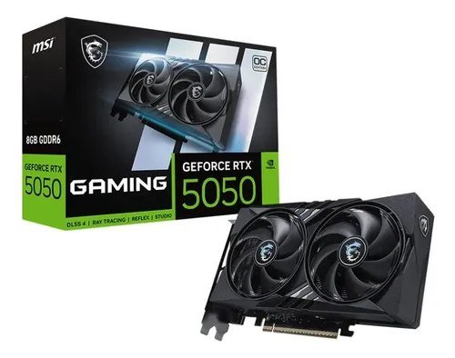 Placa De Vídeo Msi Nvidia Geforce Rtx 5050 Gaming Oc 8g