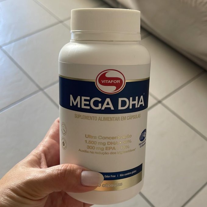 Vitafor Mega DHA 120 Cápsulas + Frete Grátis
