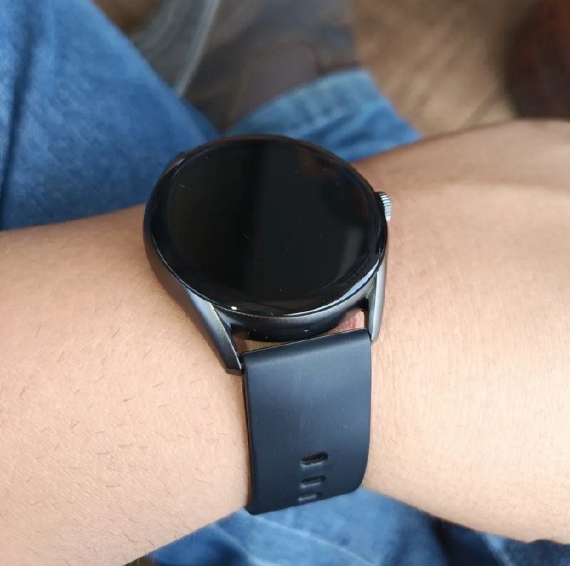 Relógio Smartwatch Qcy Gt S8 Tela Amoled Bluetooth Ipx8 Cor Preto + Frete Grátis