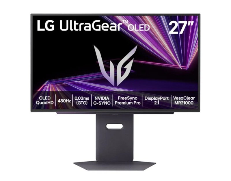 Monitor Gamer LG UltraGear 27" OLED, QHD, 480Hz