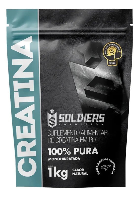 Creatina Monohidratada Soldiers Nutrition 1kg