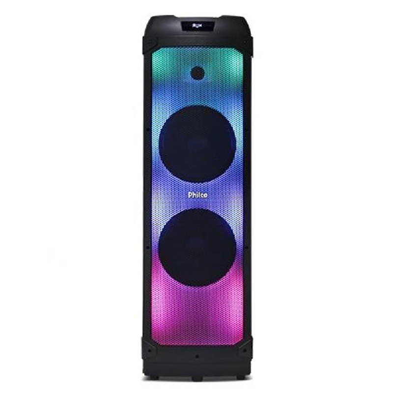 Caixa de Som Philco Extreme 2400W 2x Woofer PCX22000 - Bivolt