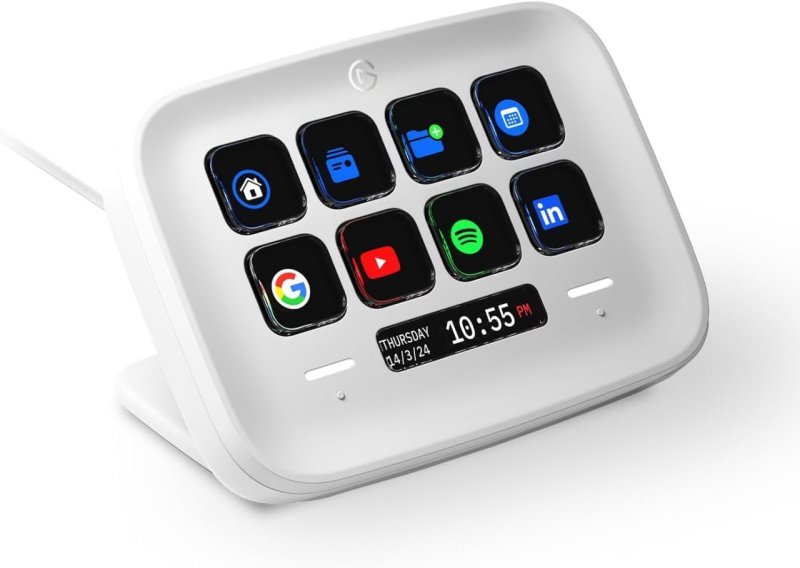 Elgato Stream Deck Neo – 8 teclas personalizáveis, 2 pontos de toque