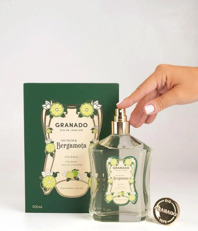 Granado Colônia Vintage Chá & Bergamota 300ml