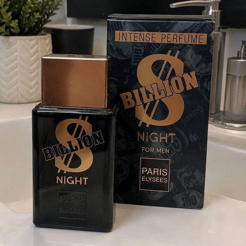 Perfume Billion Night Paris Elysees Masculino Intense 100ml