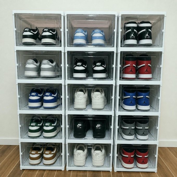 Sapateira Organizador Sapatos Empilhável Vertical 6 Andares + Frete Grátis