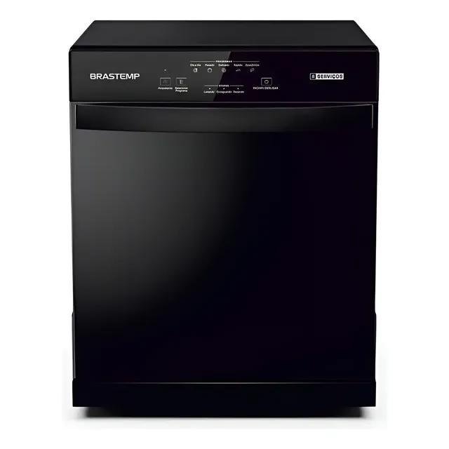 Lava Louças Brastemp 8 Serviços Preta - Blf08ae
