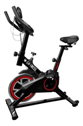 Liftness Bicicleta Ergométrica Fitness SP50PTVM Para Cardio E Musculação