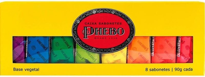 PHEBO Sabonete Amarelo Kit 720g - Limpeza Suave