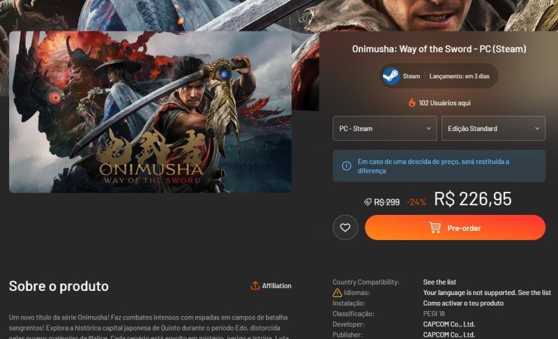 Onimusha: Way of the Sword