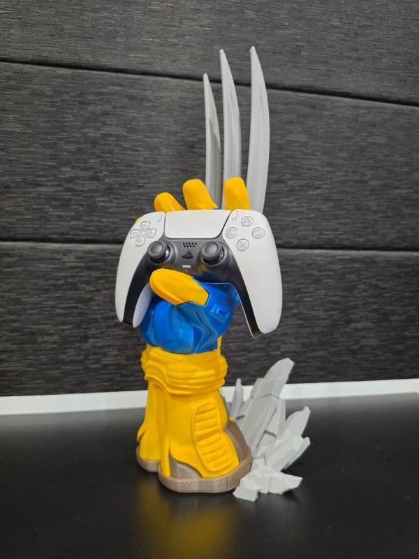 Suporte Gamer Mão Wolverine Para Controle Ps4 Ps5 Xbox