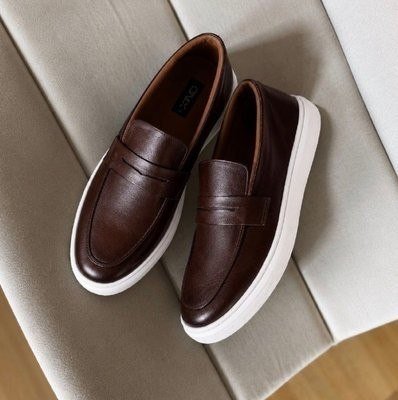 Sapato Loafer Masculino Mocassim Couro Casual Comfort Luxo (37 a 46)