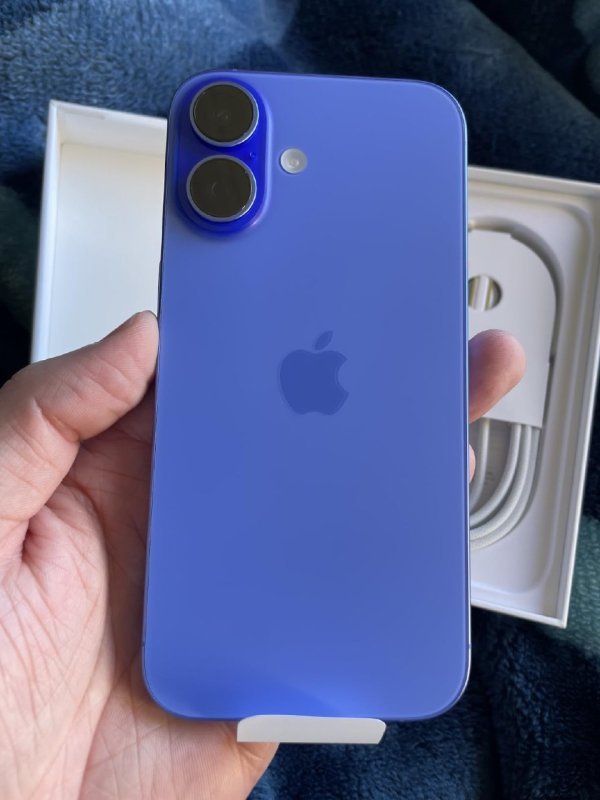 Apple iPhone 16, 256GB, Tela Super Retina XDR 6.1"