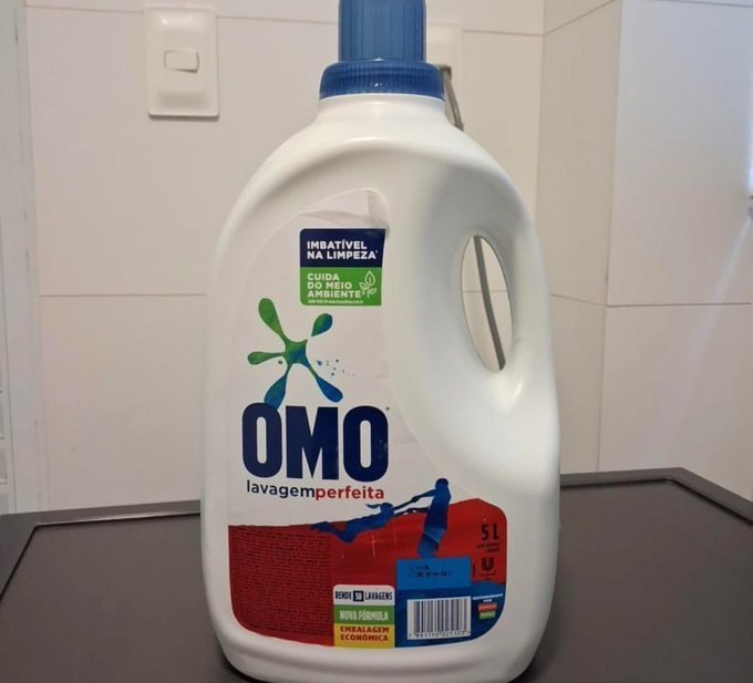 OMO Lavagem Perfeita Sabão Líquido 5L + Frete Grátis