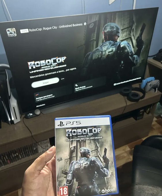 Robocop: Rogue City - Unfinished Business (PS5) + Frete Grátis