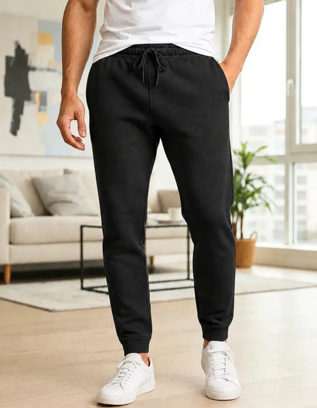 Calça Moletom Masculina Academia Fitness Treino Frio Inverno