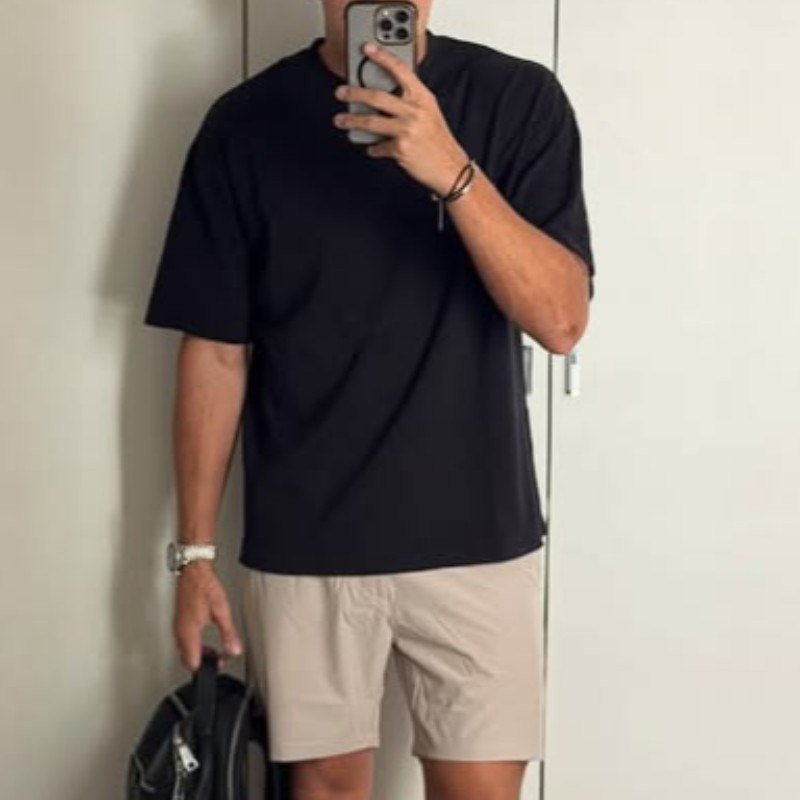 Kit 3 Camisetas Oversized Masculina Basic Streetwear