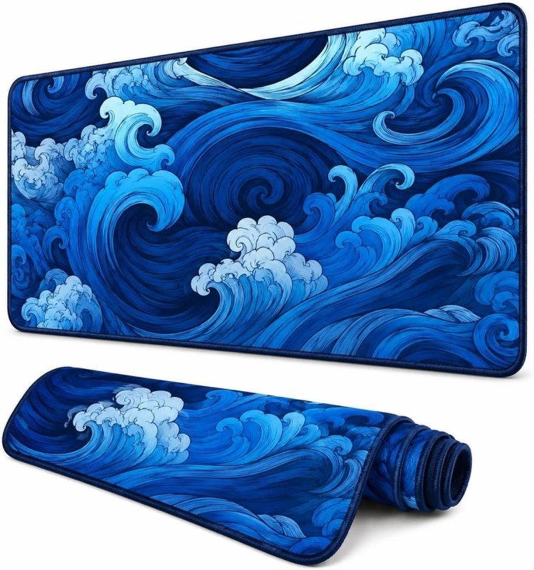Mouse Pad Gamer Profissional 60x30cm Impermeável Antiderrapante Bordas Costuradas Premium Setup Gamer