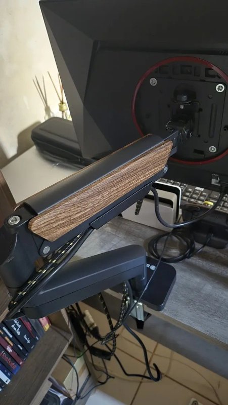 Suporte Articulado Para Monitor Zinnia Rust 100 Preto