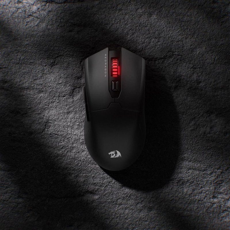 Mouse Wireless Redragon Fyzu Pro Preto