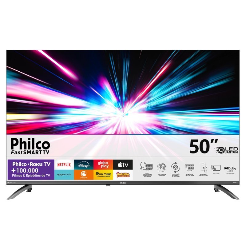 Smart TV 50” Philco 4K