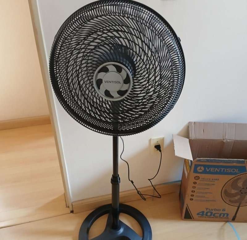 Ventisol Ventilador de Coluna Turbo 6 Pás 50cm