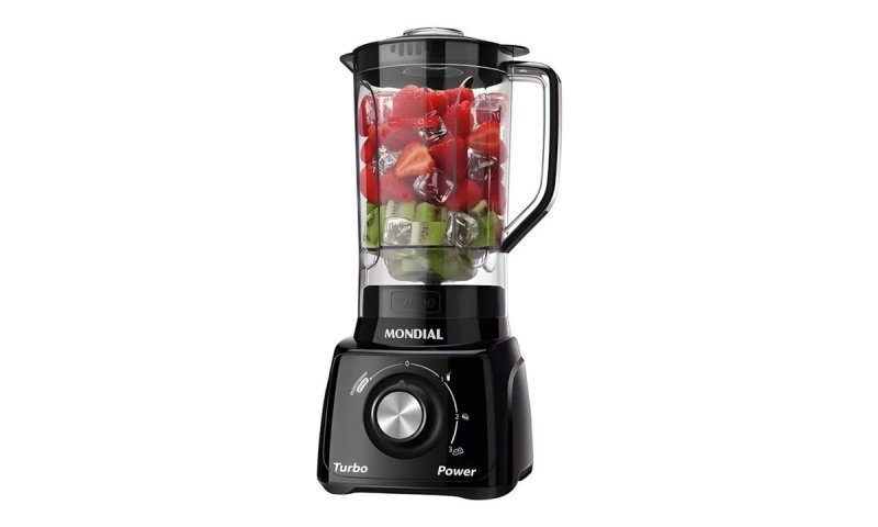 Liquidificador Mondial L‑99 Turbo 550W 3 Velocidades