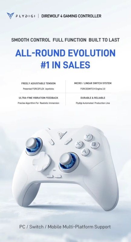 Controle Flydigi Direwolf 4